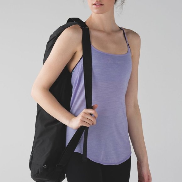 lululemon athletica Tops - EUC Lululemon Lighten Up Tank Lilac Blurry Belle 4